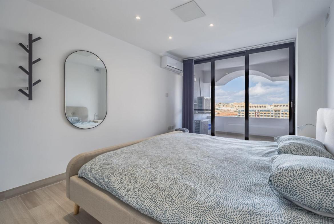 Deluxe Seaview Apartment Saint Julian's Exterior foto