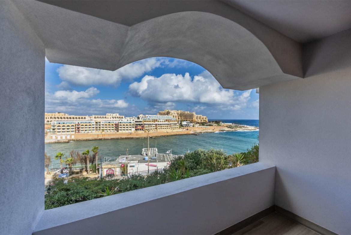 Deluxe Seaview Apartment Saint Julian's Exterior foto